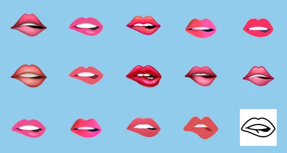 𫦠Biting Lip Emoji Copy And Paste - Emoji Stock