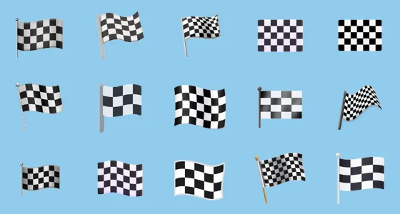 π Chequered Flag Emoji Copy And Paste - Emoji Stock