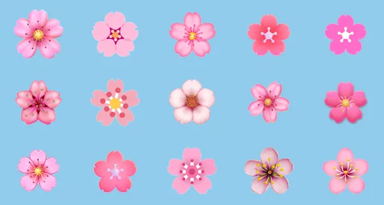 πΈ Cherry Blossom Emoji Copy And Paste - Emoji Stock