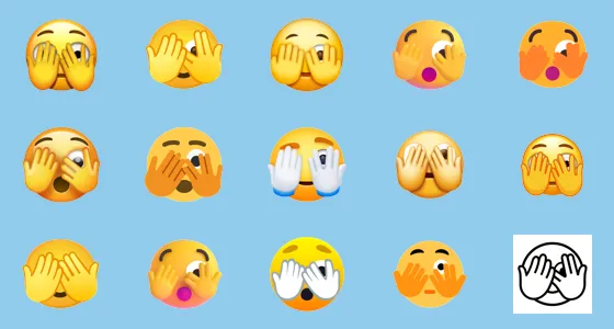 ๐ซฃ Face With Peeking Eye Emoji Copy And Paste - Emoji Stock
