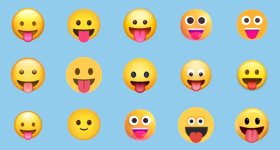 ð Face With Stuck-Out Tongue Emoji Copy And Paste - Emoji Stock