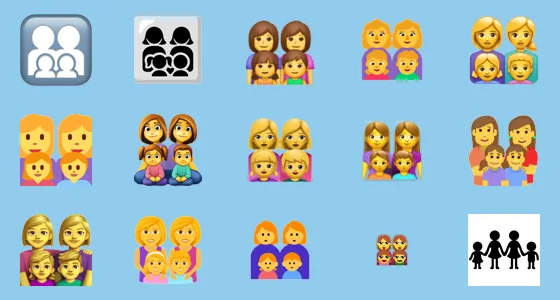 family-woman-woman-girl-boy-emoji-copy-and-paste-emoji-stock