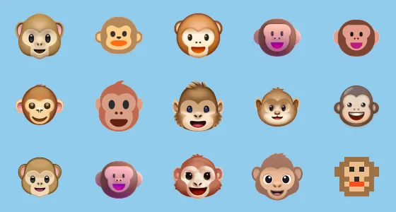 π΅ Monkey Face Emoji Copy And Paste - Emoji Stock