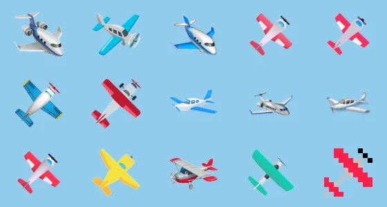 🛩️ Small Airplane Emoji Copy And Paste - Emoji Stock