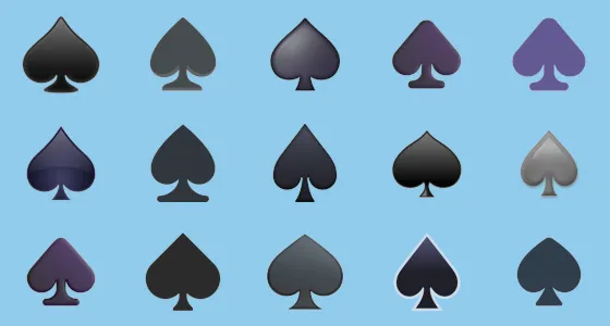♠️ Black Spade Suit Emoji Copy And Paste - Emoji Stock