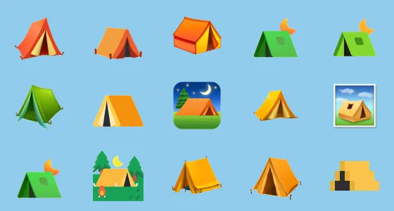 ⛺ Tent Emoji Copy And Paste - Emoji Stock