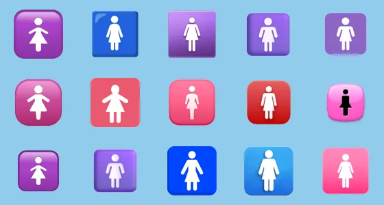πΊ Womens Symbol Emoji Copy And Paste - Emoji Stock